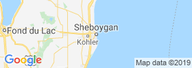 Sheboygan map
